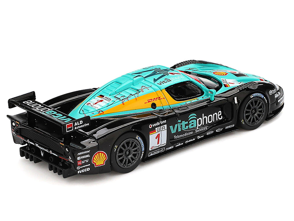 BBR - Maserati MC12 Competizione #1 Michael Bartels - Andrea Bertolini - Eric van de Poele - Stephane Sarrazin "Vitaphone Racing Team" Winner "24 Hours of Spa" (2008) 1/64 Diecast Model Car by BBR