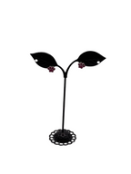 Puppy paw print earrings