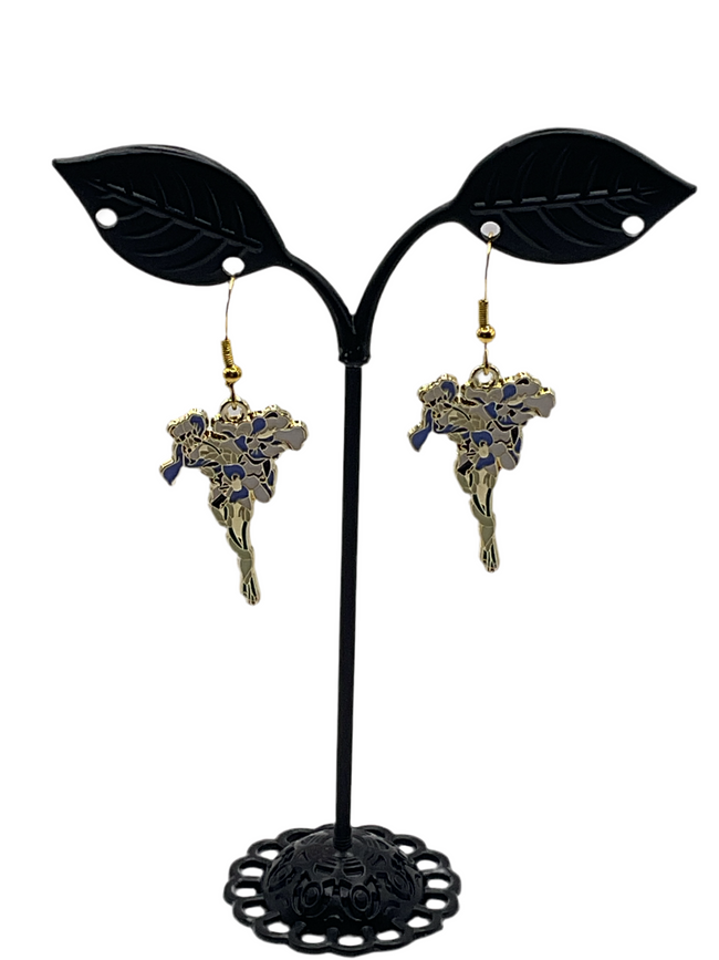 Flower Bouquet Earrings Hover Image