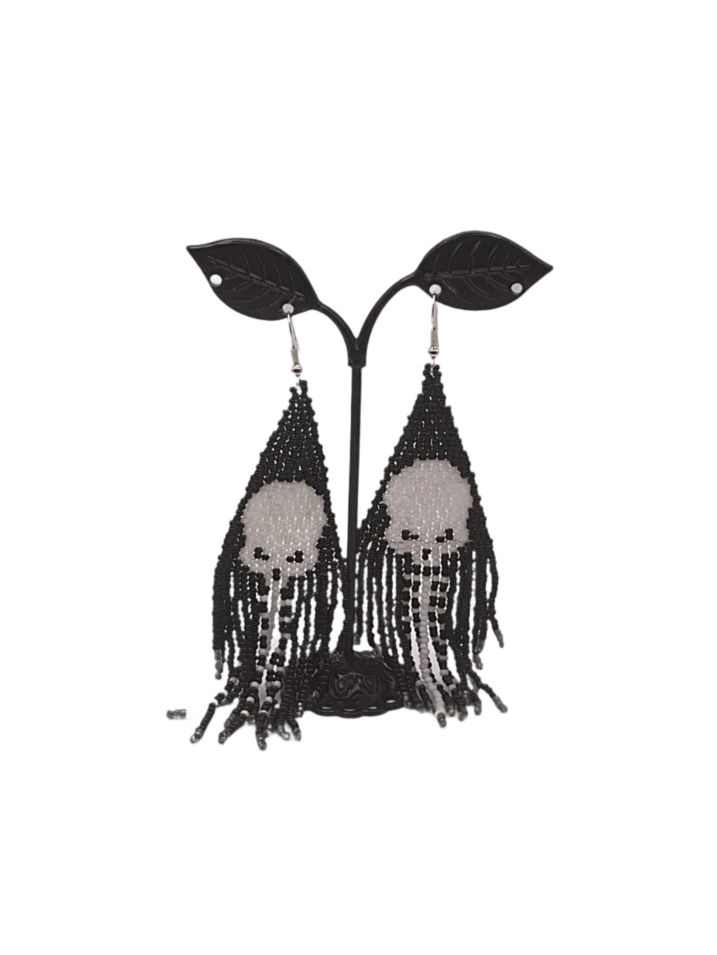 Skull Tassel Earrings