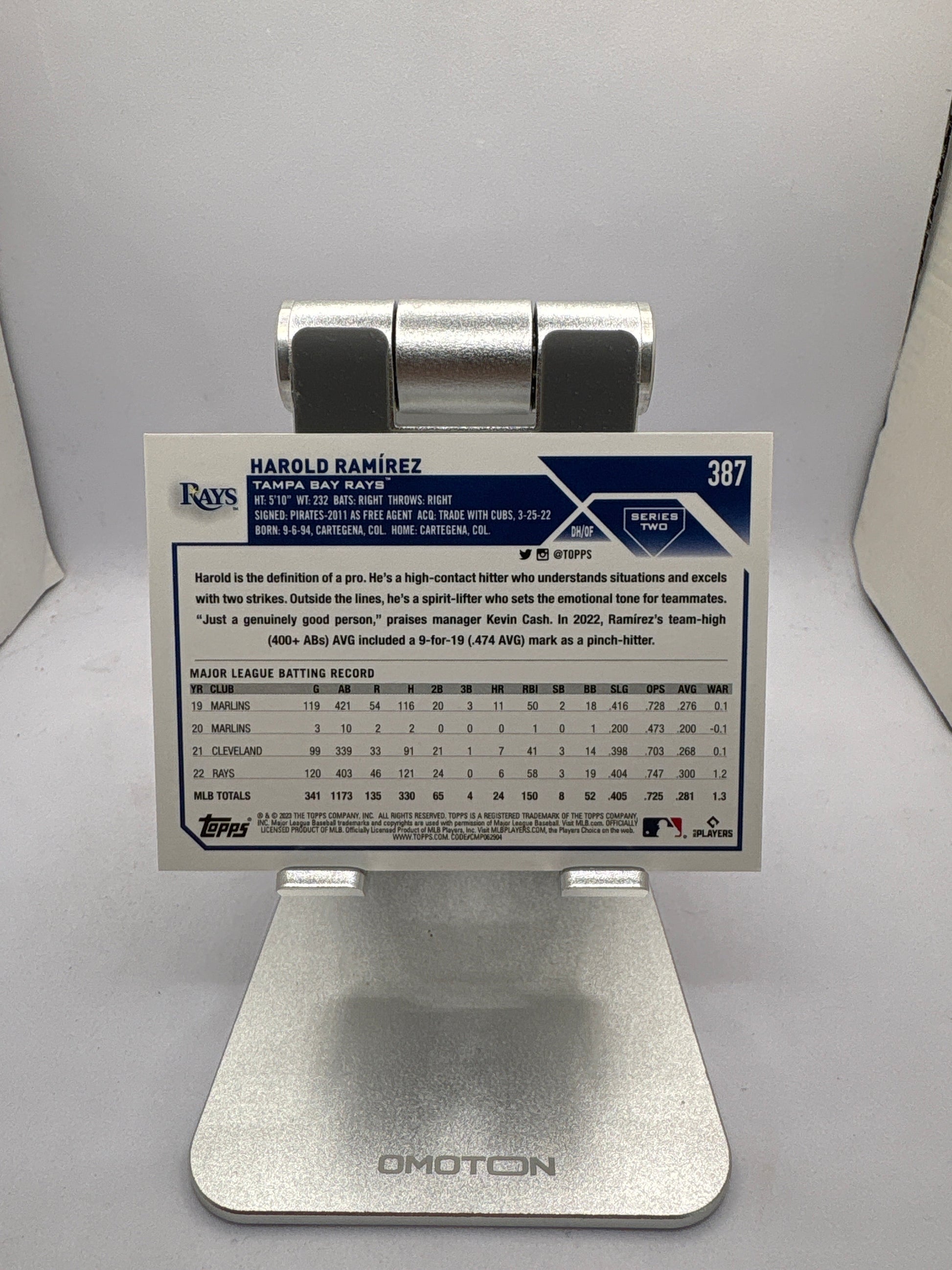 Topps Harold Ramirez
