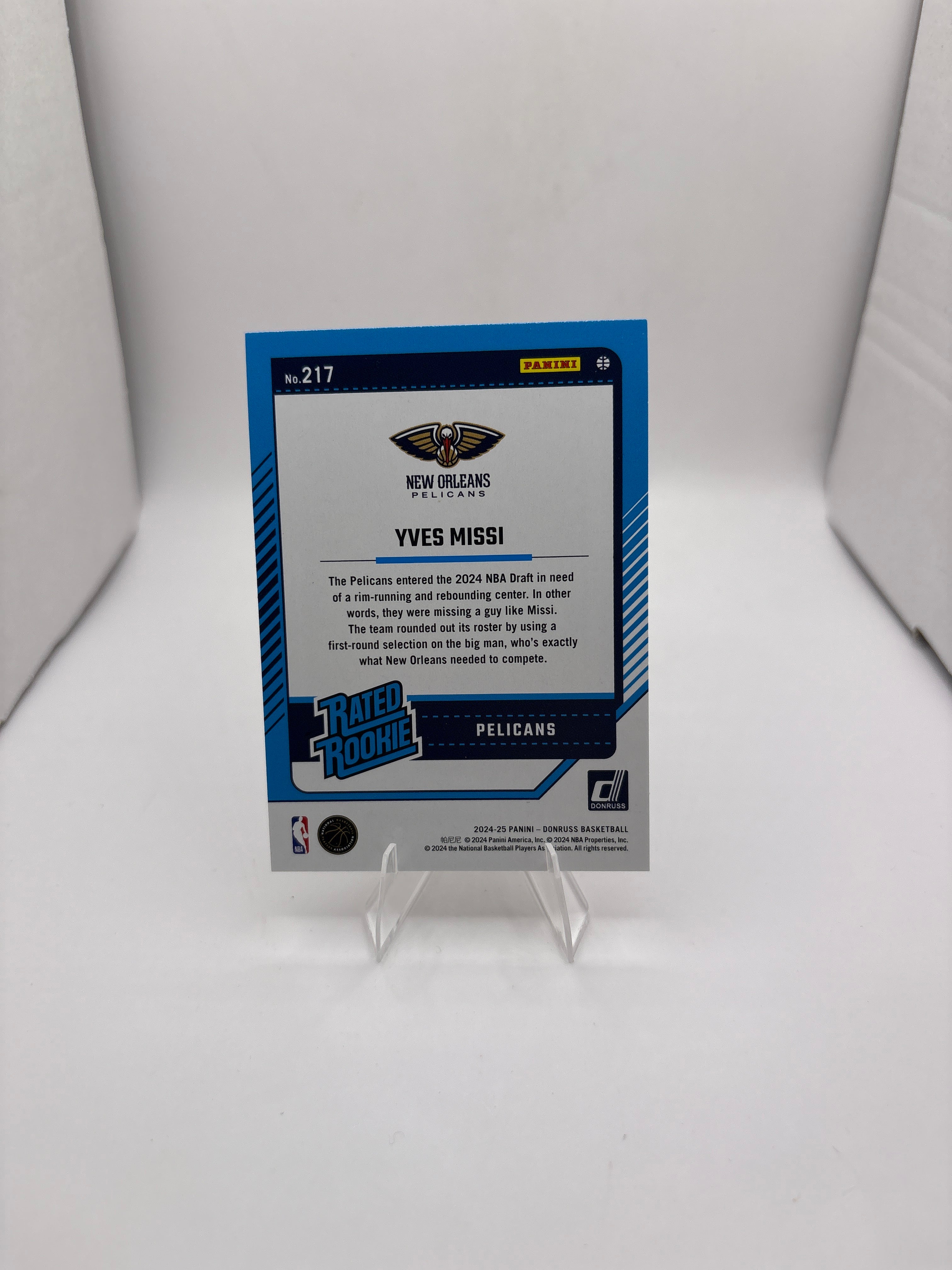Donruss Yves Missi