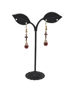 Crystal and Crosses Earrings