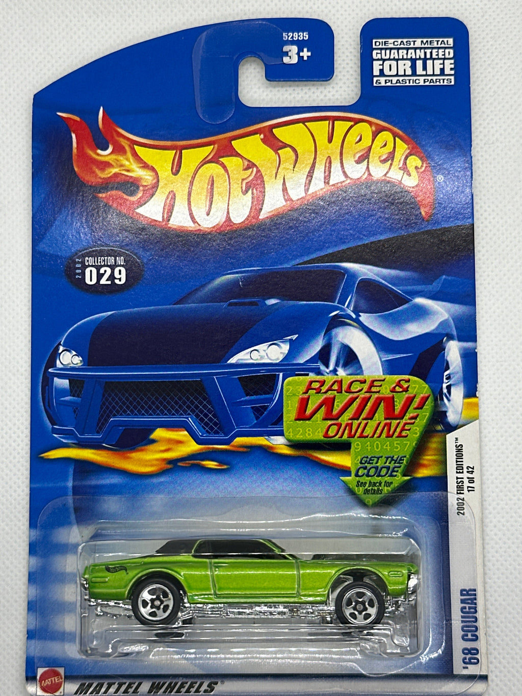 Hot Wheels Blue Cards Old (pt:2) Models 1:64 Assorted