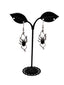 Black Spider Earrings