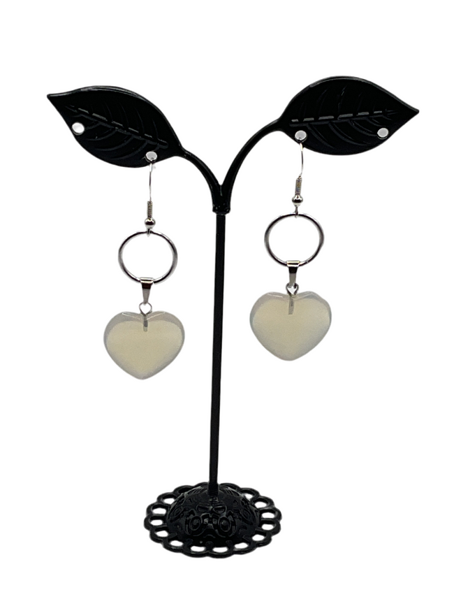 Heart earrings - Collectors World Toys Hover Image