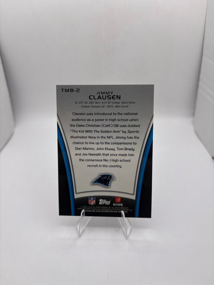 Topps Chrome Jimmy Clausen