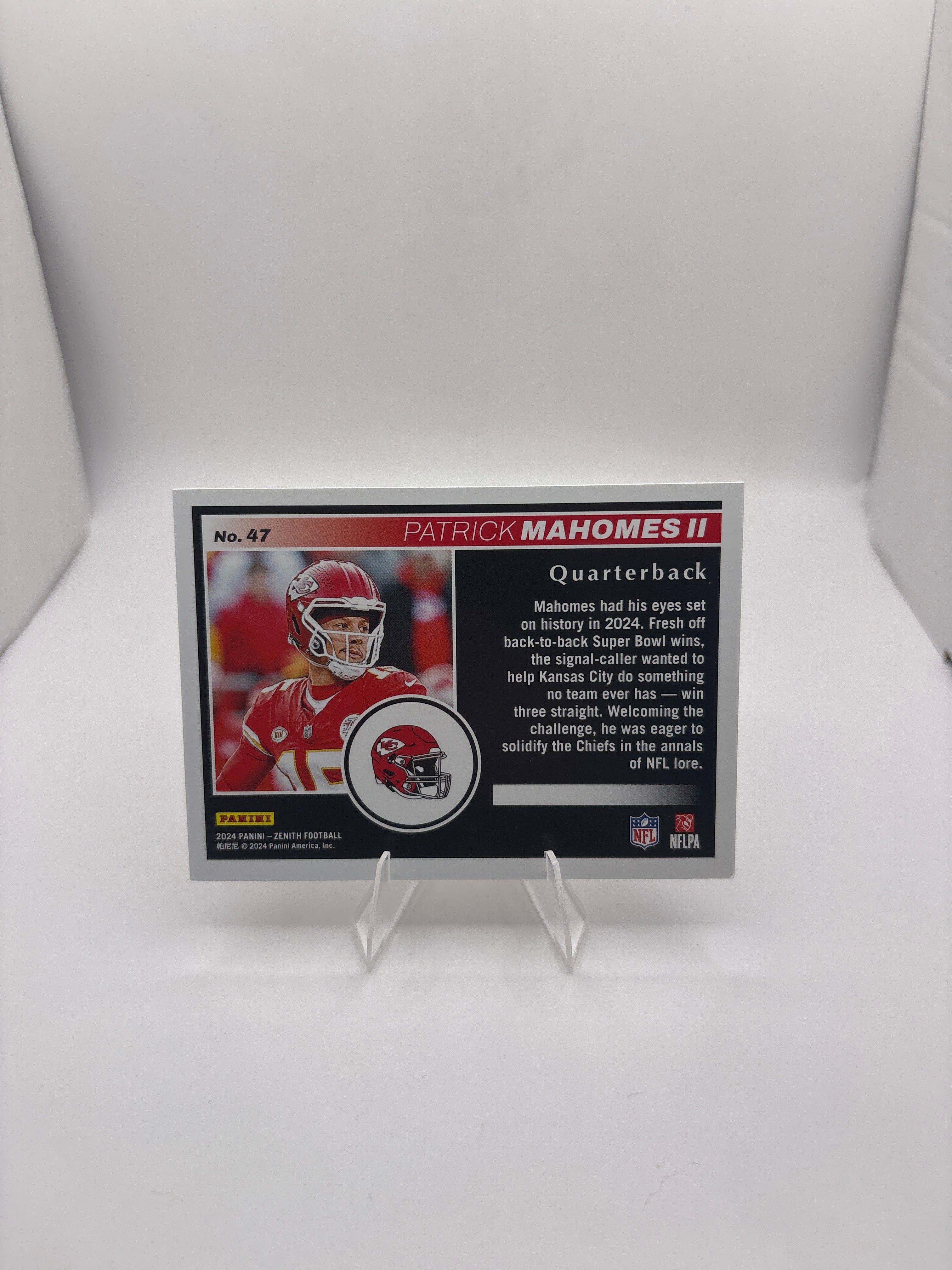Zenith Patrick Mahomes II