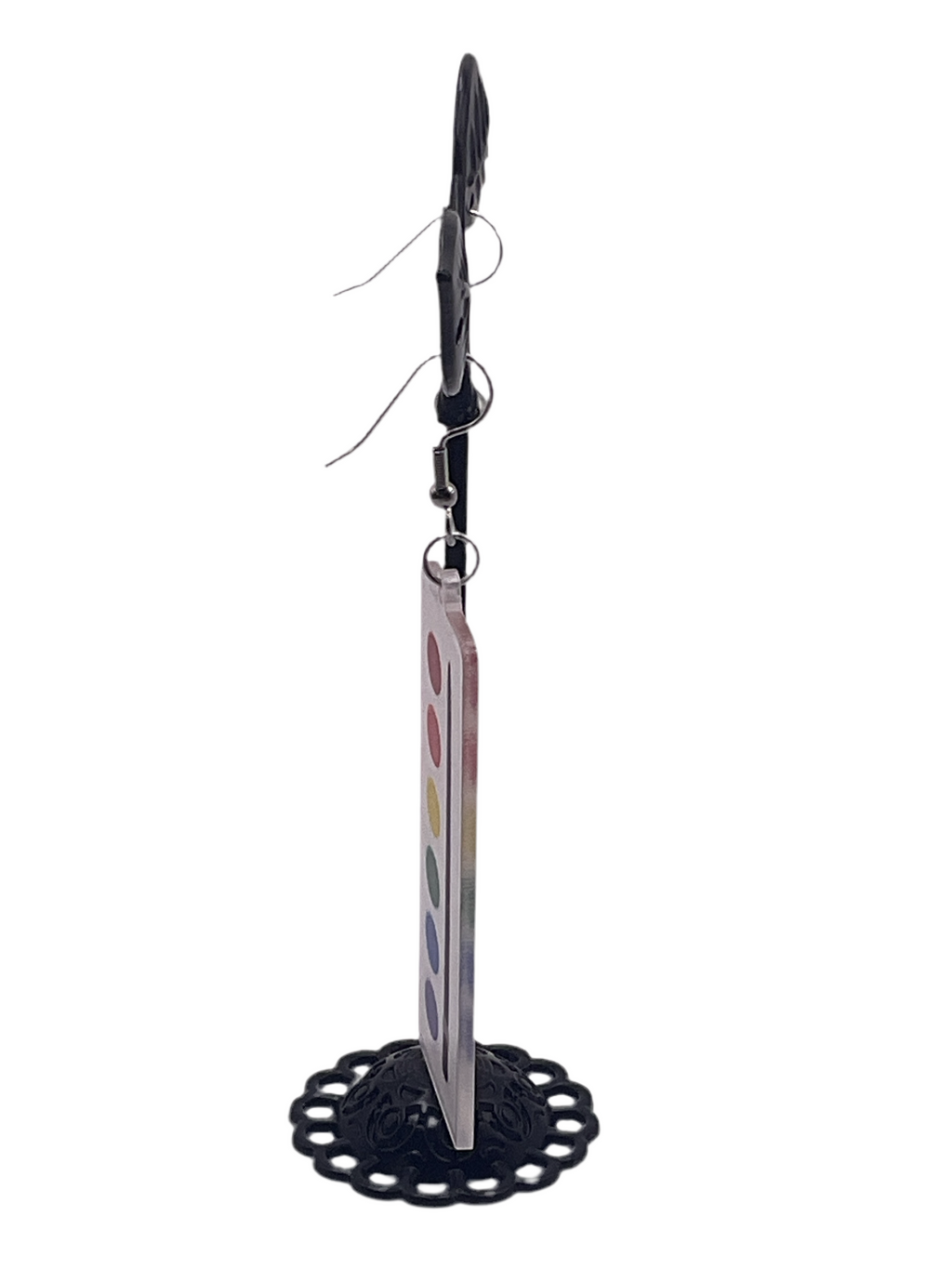 Paintbrush And Paint Earrings