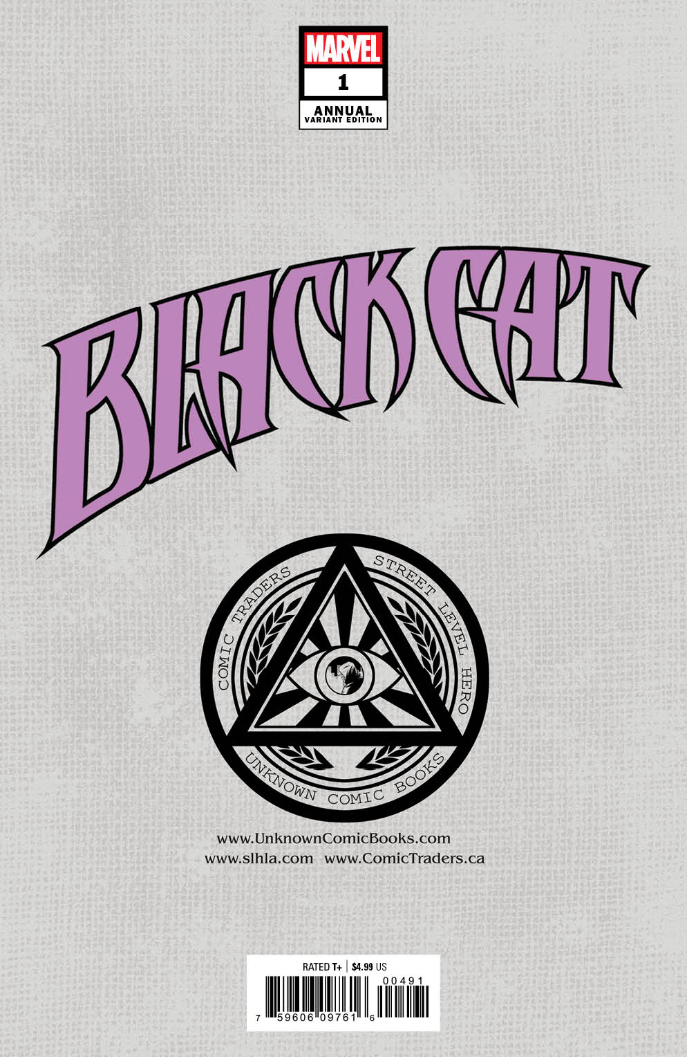 Black Cat Annual #1 Unknown Comics Stephen Segovia Exclusive Var Infd (06/30/2021) - Collectors World Toys