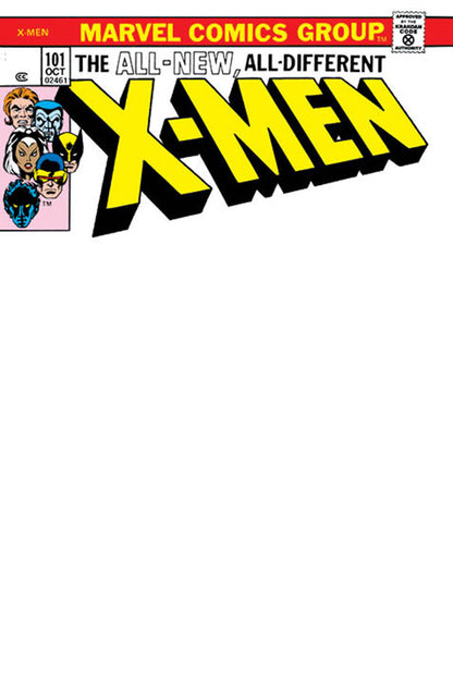 X-Men #101 Facsimile Edition Unknown Comics Exclusive Blank Var (07/12/2023) - Collectors World Toys