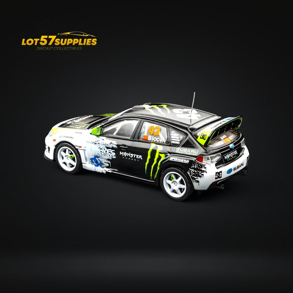 DCM & Mini Station 2008 Subaru Impreza WRX STI Rally Block43 Monster 1:64