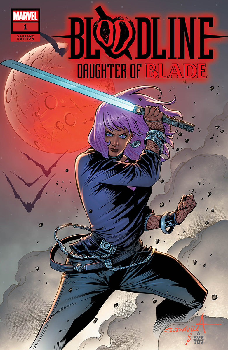 Bloodline: Daughter Of Blade #1 Unknown Comics Sergio Davila Exclusive Var (02/01/2023) - Collectors World Toys Main image