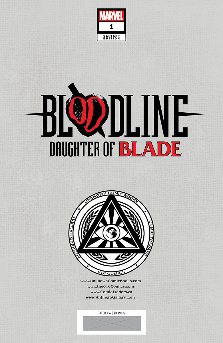 Bloodline: Daughter Of Blade #1 Unknown Comics Sergio Davila Exclusive Var (02/01/2023) Secondary image