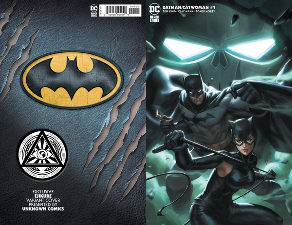 Batman Catwoman #1 (Of 12) Unknown Comics Ejikure Exclusive Minimal Var (12/02/2020) - Collectors World Toys