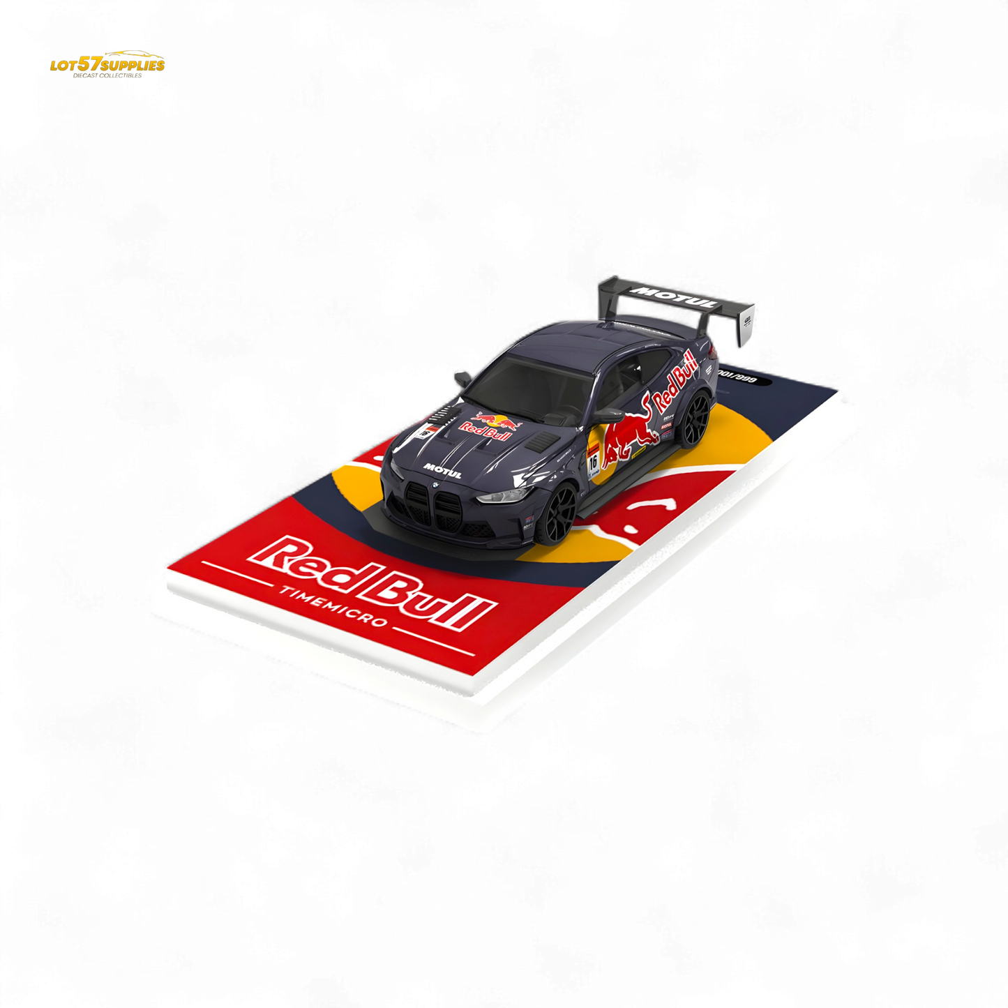 TimeMicro BMW M4 Modified Widebody R e d B u l l Ordinary 1:64