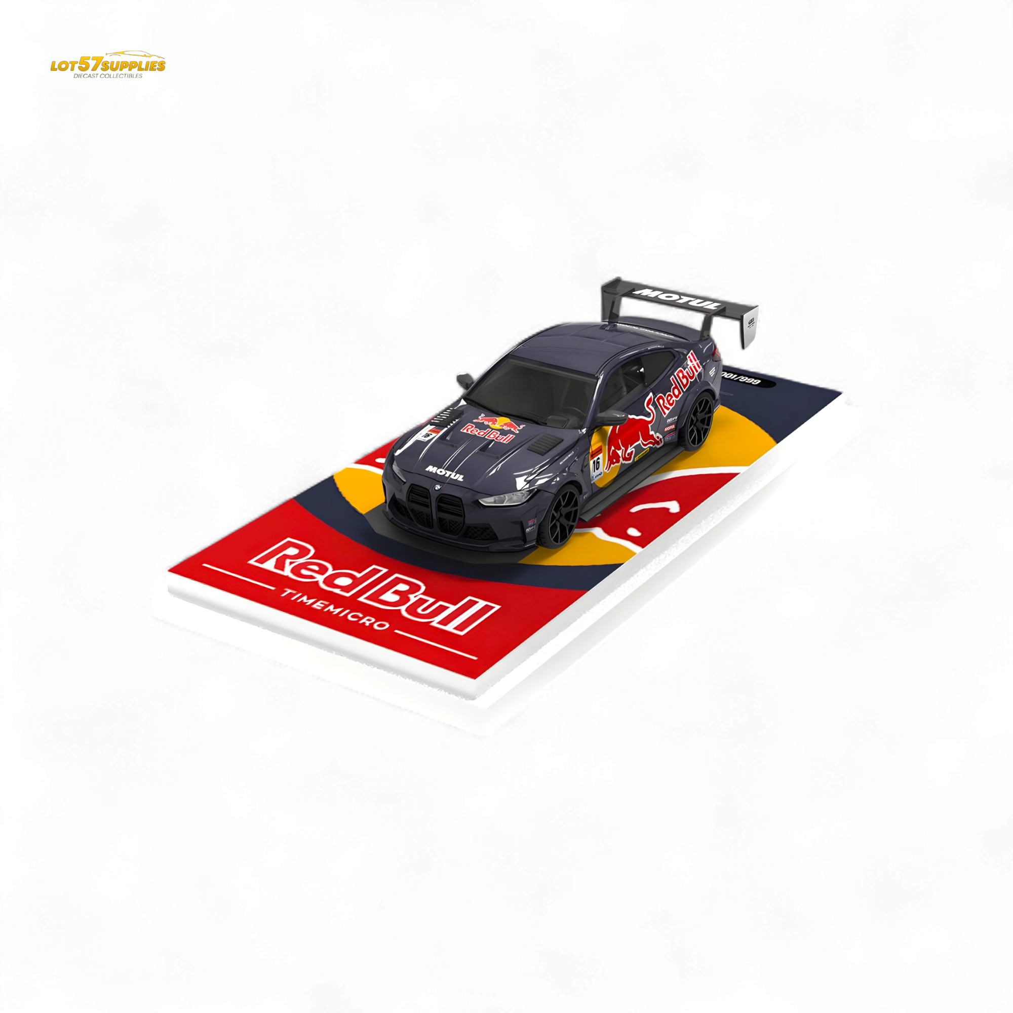 TimeMicro BMW M4 Modified Widebody R e d B u l l Ordinary 1:64 - Collectors World Toys