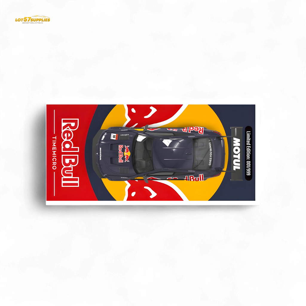 TimeMicro BMW M4 Modified Widebody R e d B u l l - Figure Version 1:64 - Collectors World Toys