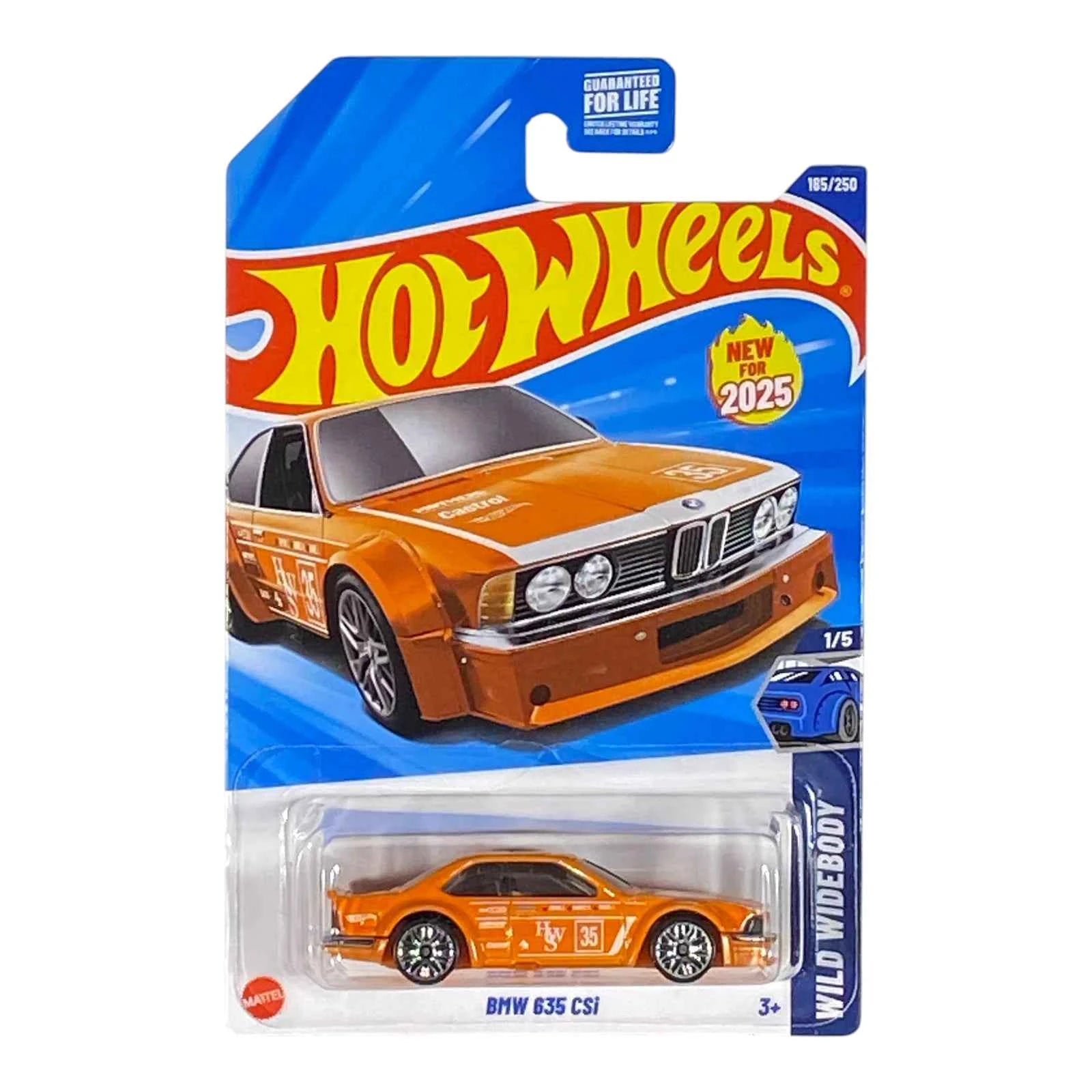 Hot Wheels BMW 635 CSi - Wild Widebody Series 1/5 Main image