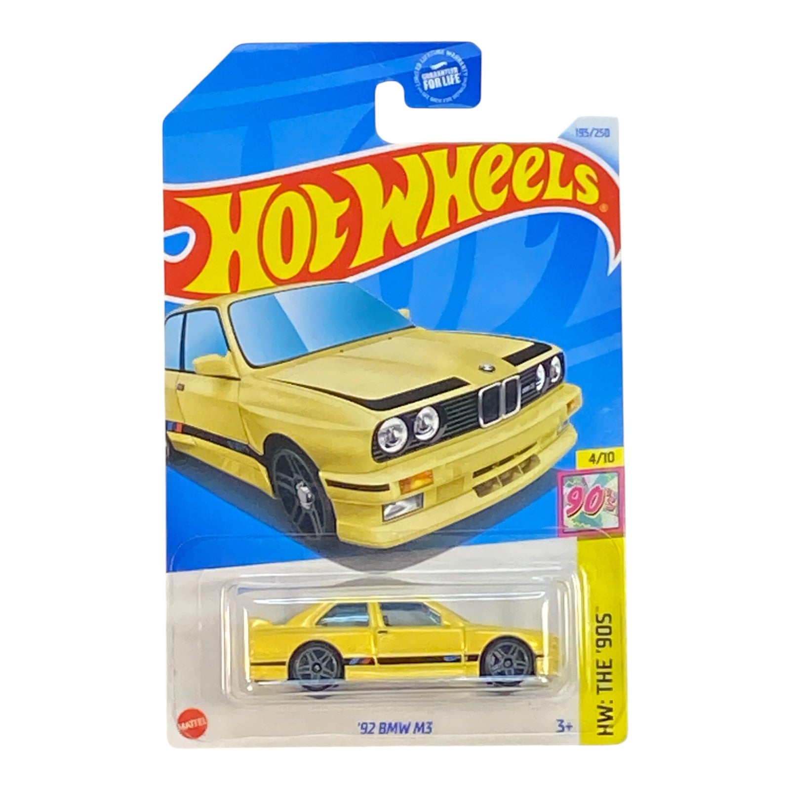 Hot Wheels '92 BMW M3 - The '90s Series 4/10