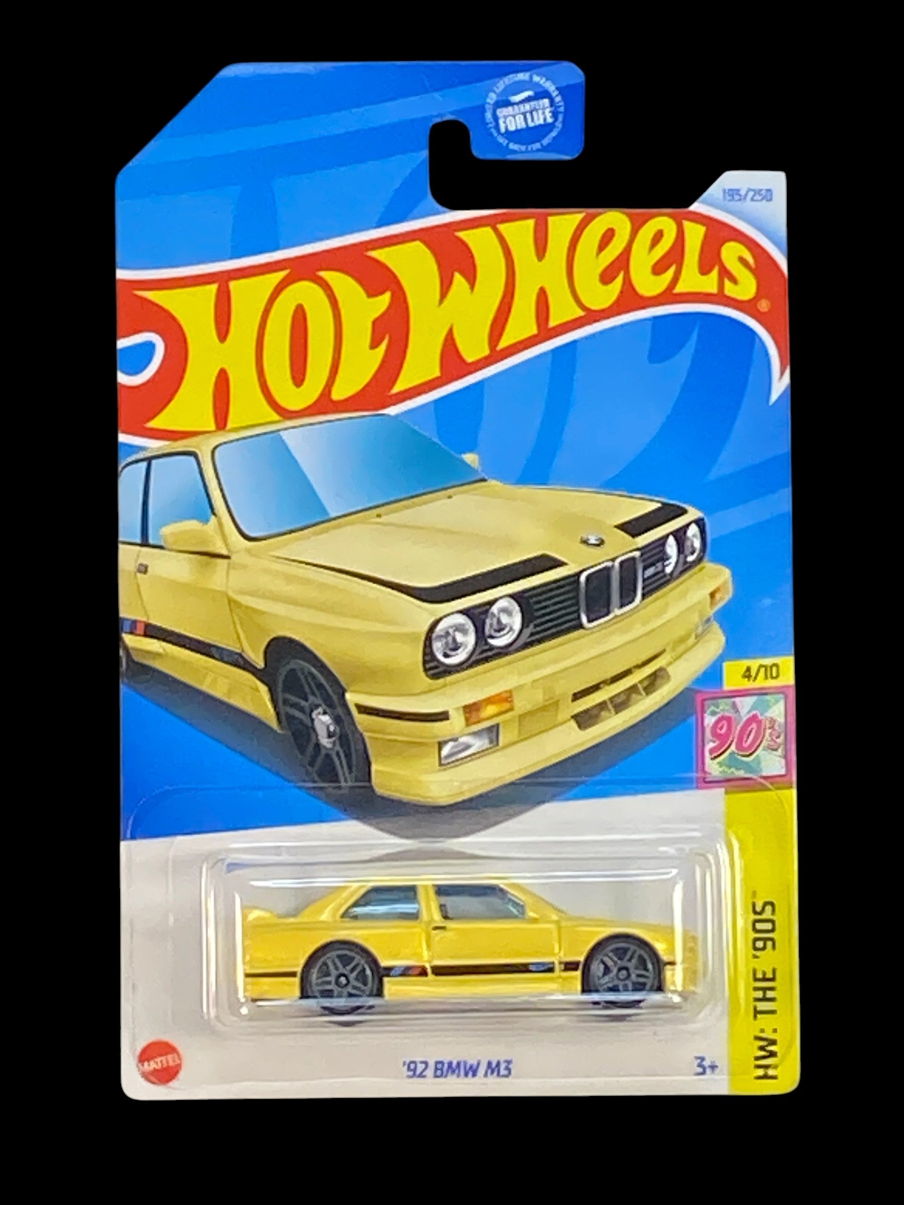 Hot Wheels '92 BMW M3 - The '90s Series 4/10