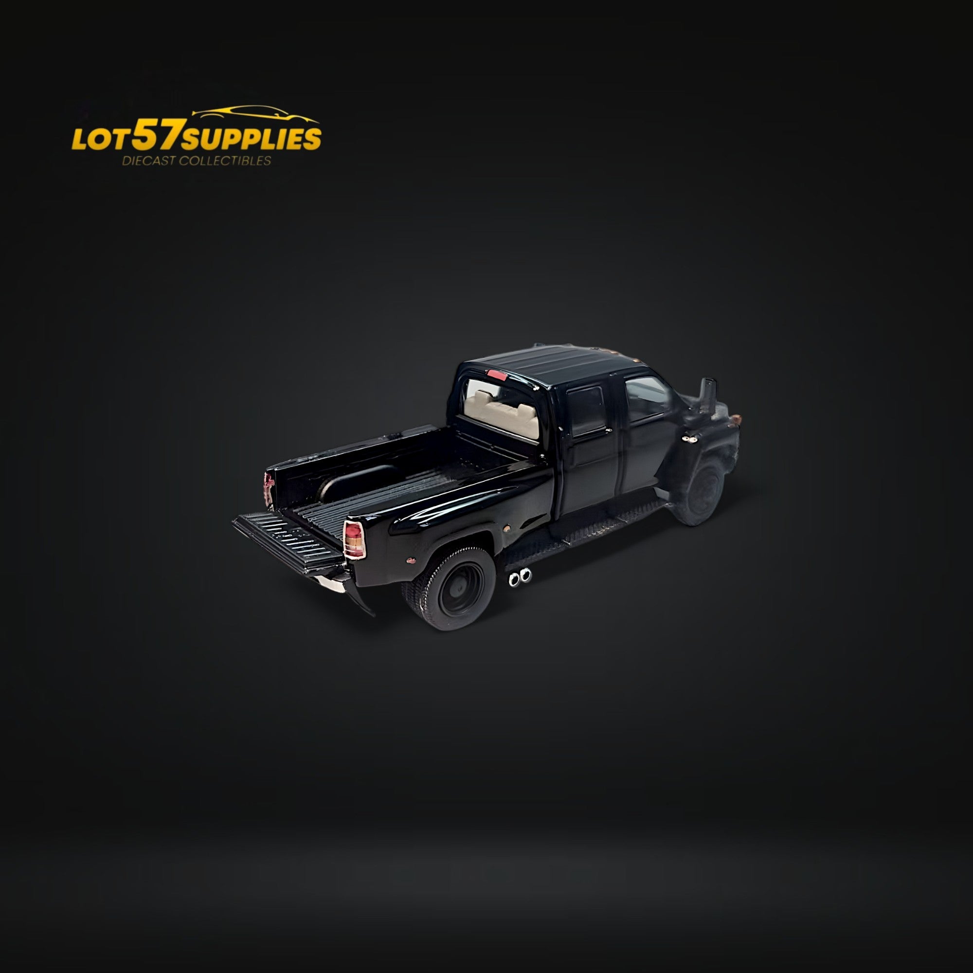 (Pre-Order) GOC Chevrolet KODIAK Pickup - Black 1:64 - Collectors World Toys
