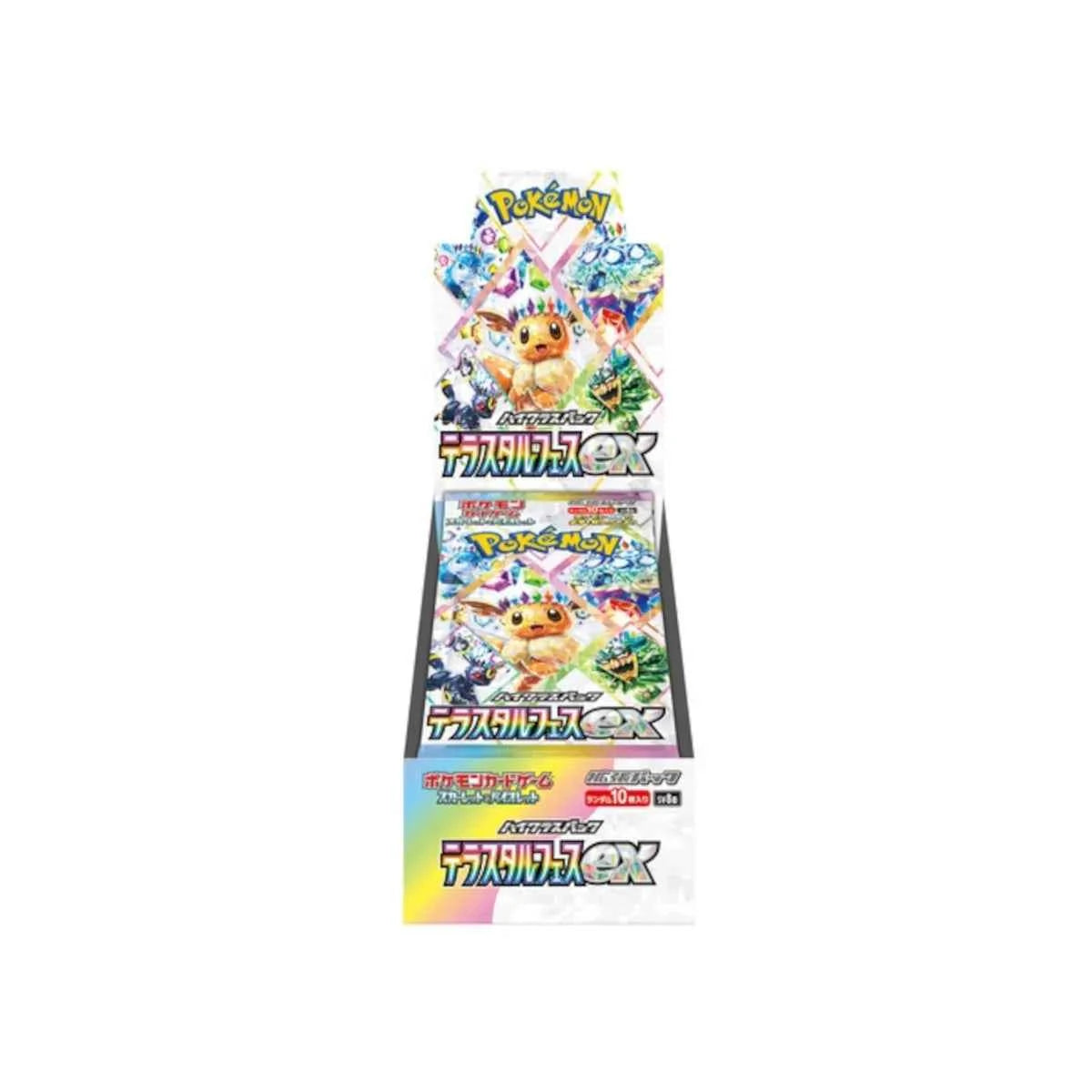 Pokemon Eevee Terastal Festival EX SV8A Booster Box - Scarlet & Violet Series - Japanese Main image