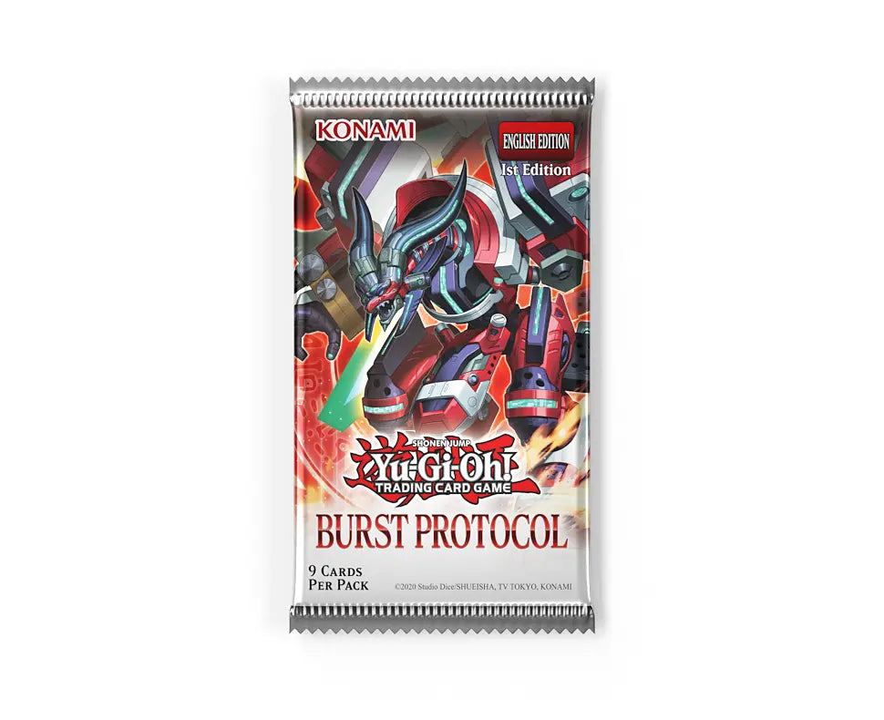 Yu-Gi-Oh TCG Burst Protocol Booster Pack - Konami Official Main image