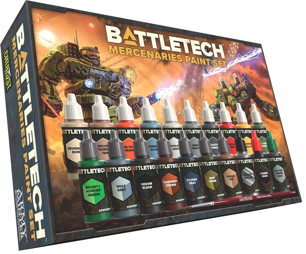 Battletech Mercenaries Paint Set Main image