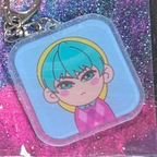 K-POP DEMON HUNTERS Chibi Keychain – Individual Member Series