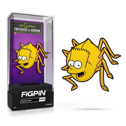 FiGPiN Enamel Pin - The Simpsons - Select Figure(s) #1036 - Spider Bart