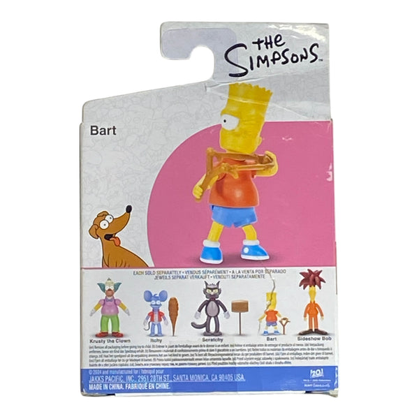 The Simpsons Bart Winking with Slingshot 2.5 Inches Action Figure (Damaged Packaging)