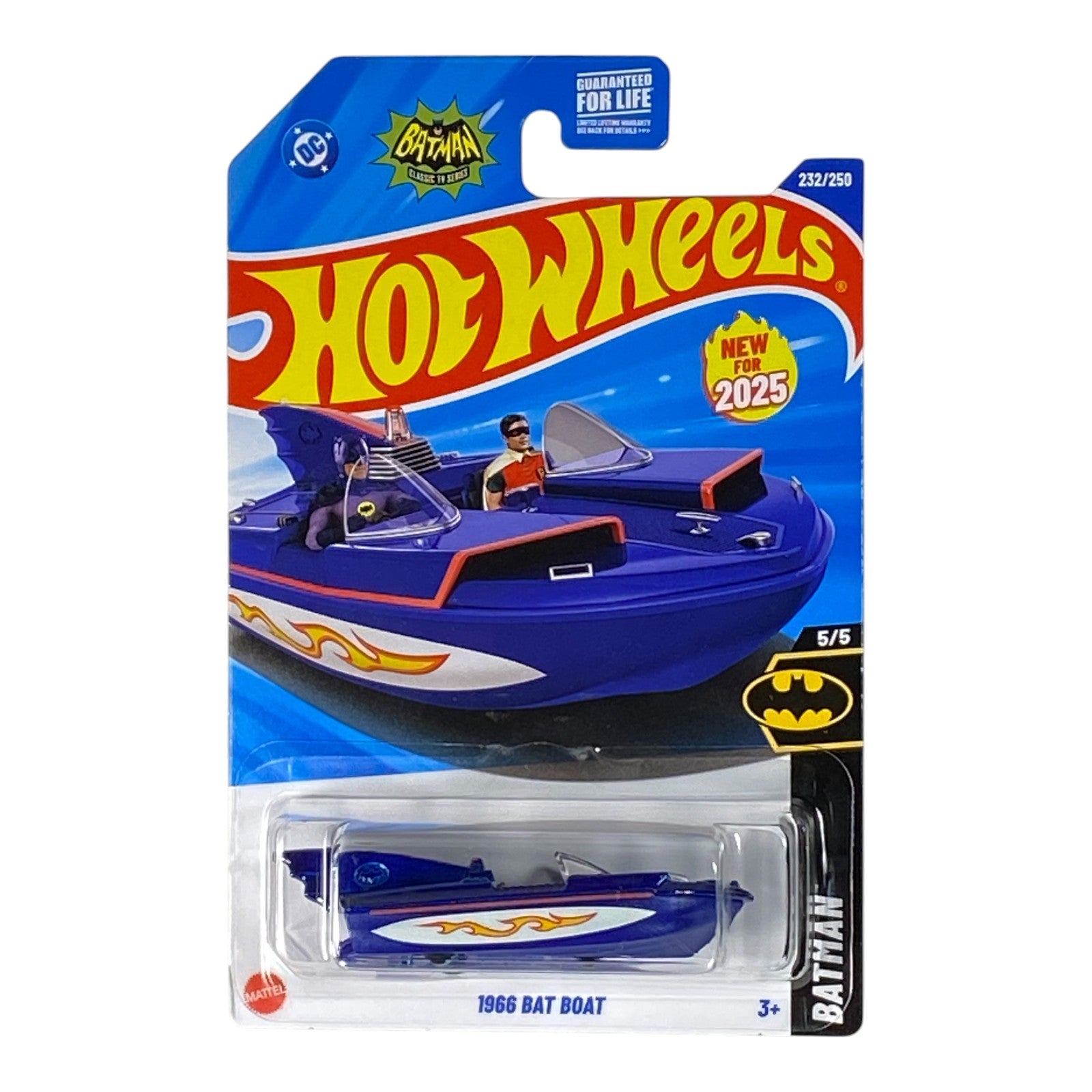 Hot Wheels 1966 Bat Boat - Batman Series 5/5 - Collectors World Toys