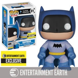 Pop! Heroes: DC - Batman (Rainbow - Blue) Entertainment Earth Exclusive Main image