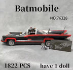 Classic Batmobile Building Block Set (1822 Pieces) 76328 - Collectors World Toys