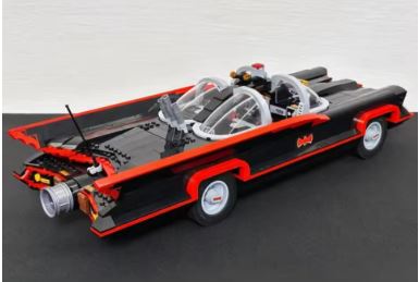 Classic Batmobile Building Block Set (1822 Pieces) 76328 - Collectors World Toys