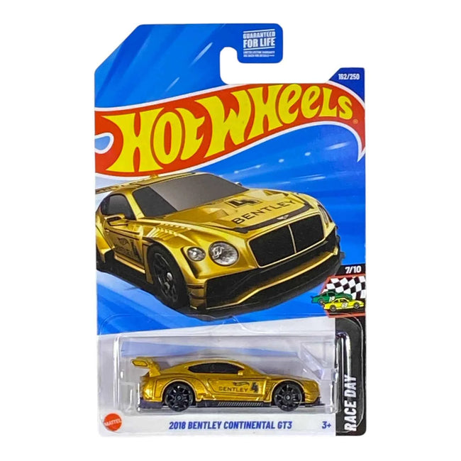 Hot Wheels 2018 Bentley Continental GT3 - Race Day Series 7/10 Hover Image