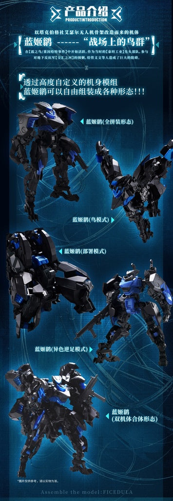 Bird/Binary Ficedula Plastic Model Kit - Collectors World Toys