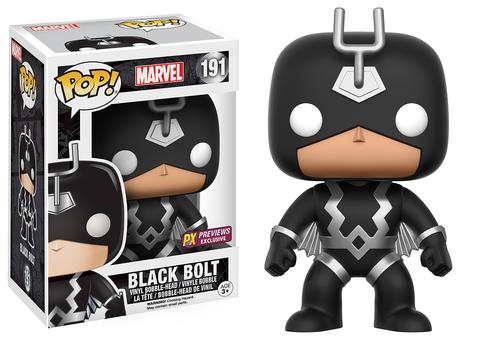 Funko Pop! Marvel Black Bolt (Black Costume) Vinyl Figure Main image
