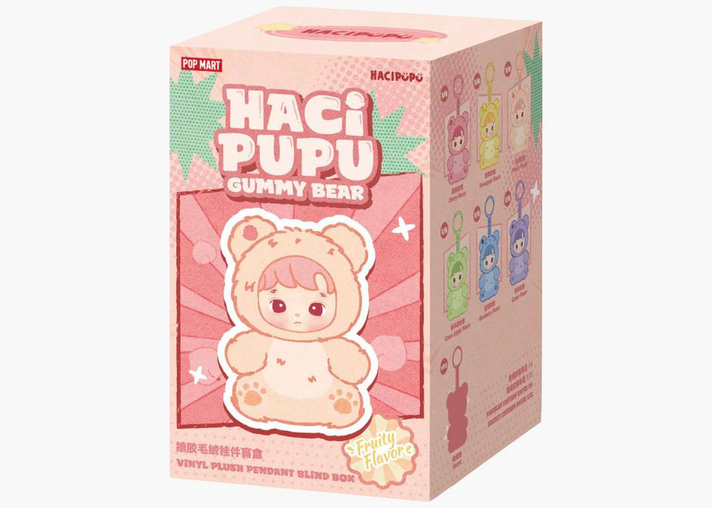 Hacipupu Gummy Bear Series - Vinyl Plush Pendant Blind Box - Collectors World Toys
