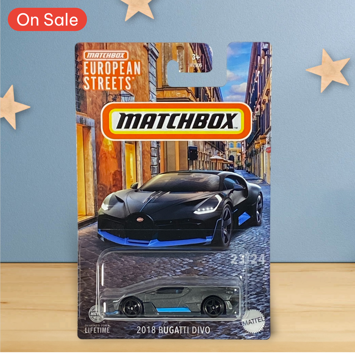 Matchbox 2018 Bugatti Divo - European Streets Series 23/24