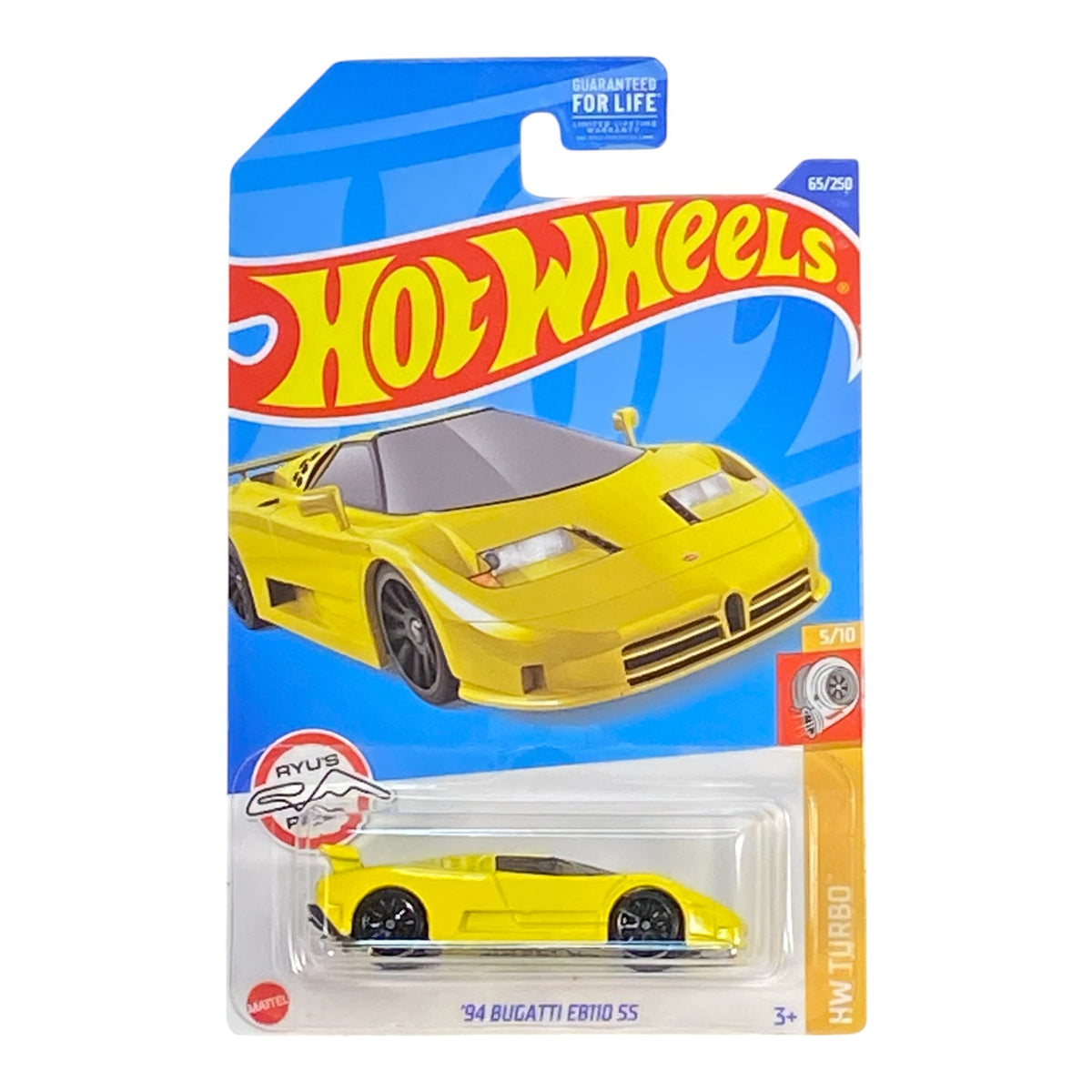 Hot Wheels '94 Bugatti EB110 SS - Turbo Series 5/10 - Collectors World Toys