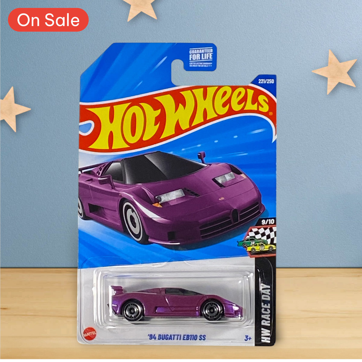 Hot Wheels '94 Bugatti EB110 SS - HW Race Day Series 9/10