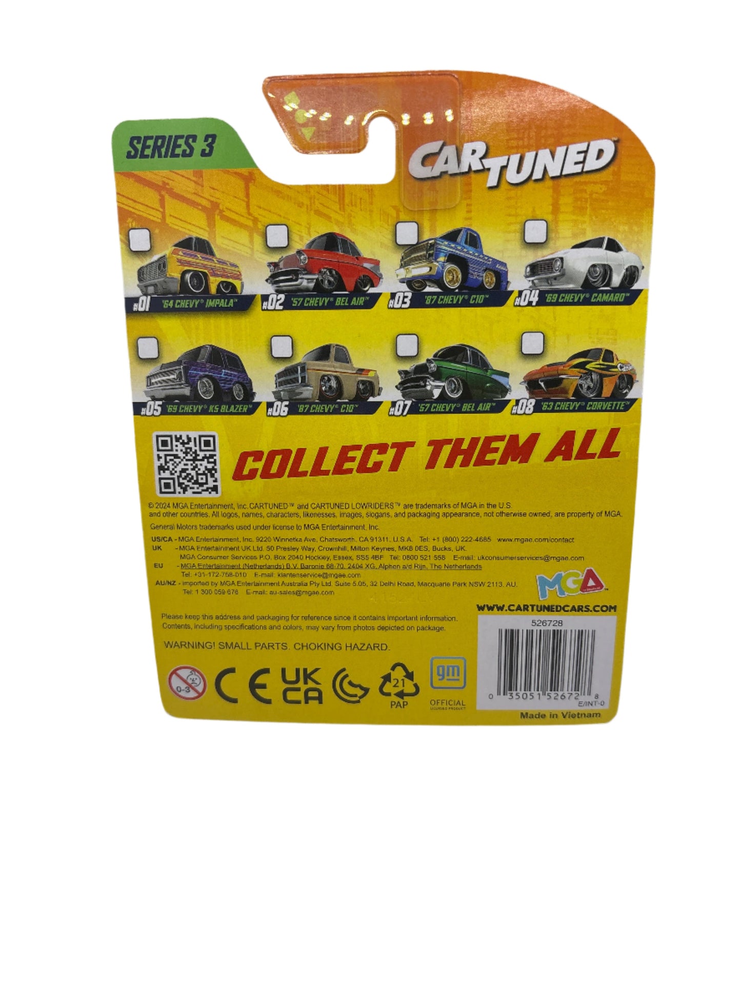 Car Tuned 57 Chevy Bel Air Diecast