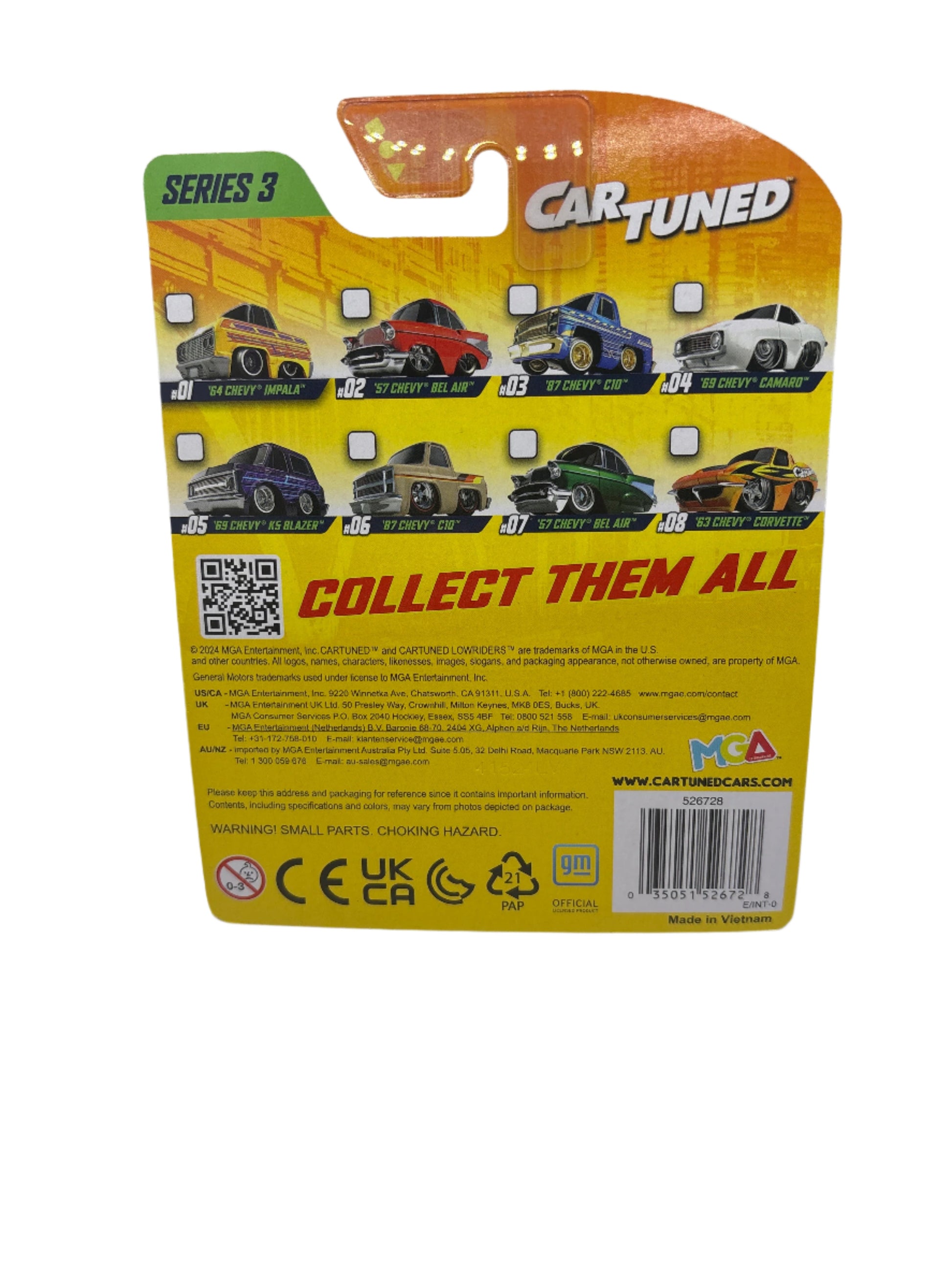 Car Tuned 57 Chevy Bel Air Diecast