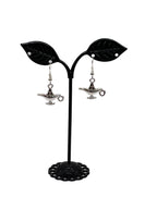 Magic genie bottle earrings