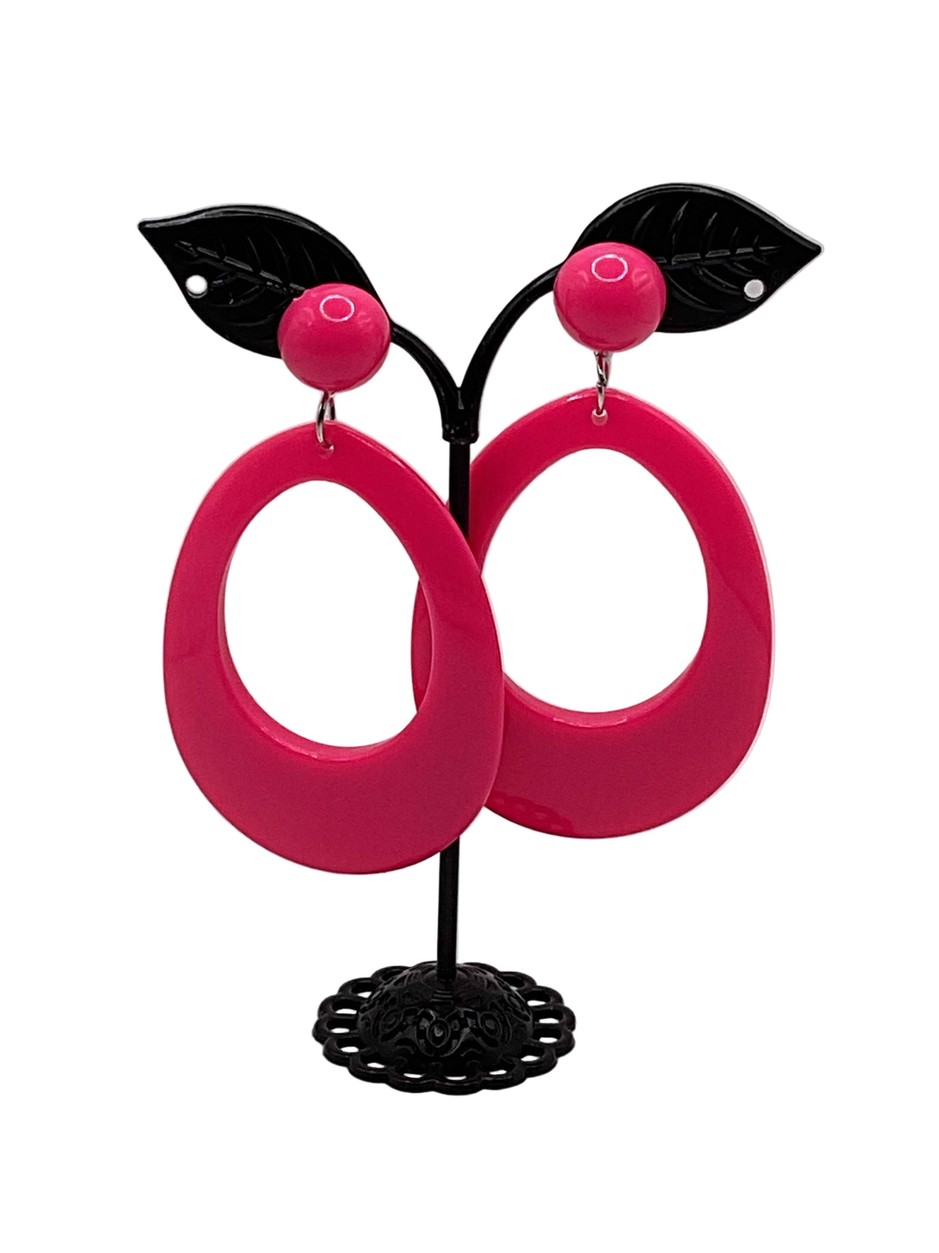 Large Colorful Earrings