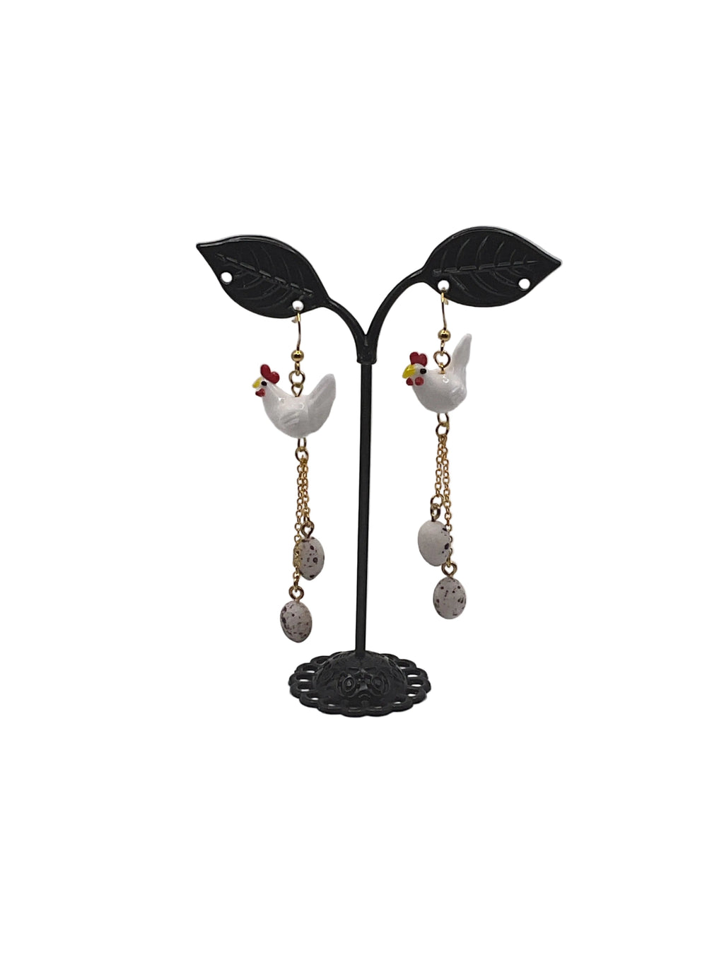 Chicken Earrings