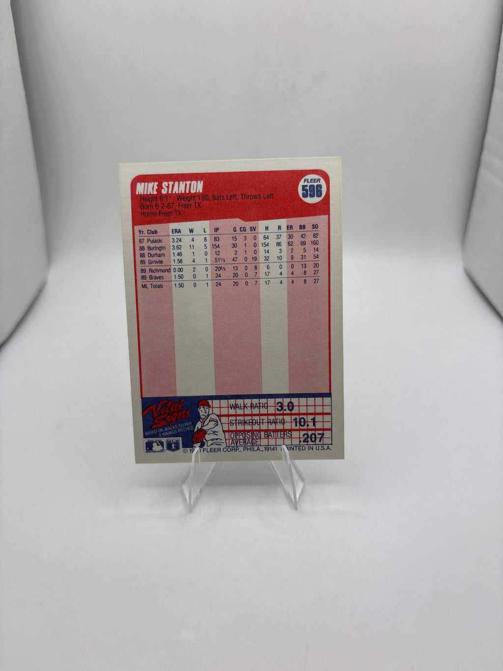 Fleer Mike Stanton