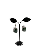 Starbuck's Coffee Bag Earrings